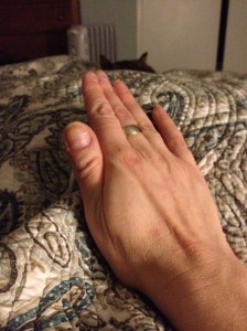 Julia's big ol' hands, #2