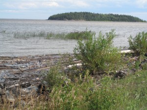 Lake Athabasca, Fort Chipewyan, Alberta. 