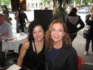 Deanna and Lianne in Paris, Spring 2012.