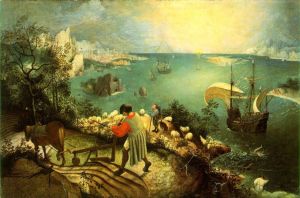 Pieter Breughel the Elder, Landscape with the Fall of Icarus, c.1558