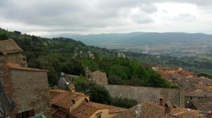 Another view from my window in Cortona. 
