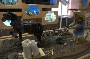 I am giving a talk about the Torrington Gopher Hole Museum in Alberta. 